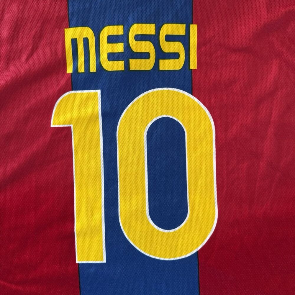 Barcelona Soccer Messi #10 Jersey Futbol Men's Sz XL - Picture 13 of 16